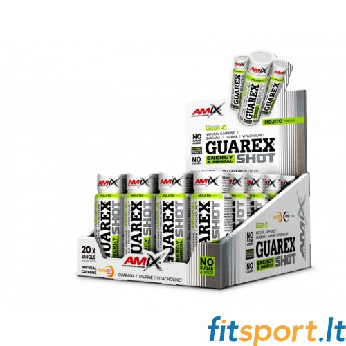 Amix ™ Guarex® Energy & Mental SHOT" 20 x 60 ml 