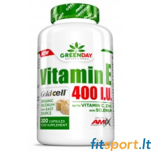 Amix GreenDay E vitamīns 400 I.U. 200 kapi 