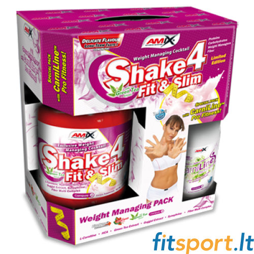 Amix Shake 4 Fit&slim 1000 g plus CarniLine 480 ml 