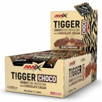 Amix TIGGER® Zero batoniņš proteīna batoniņš 20 x 60 g.