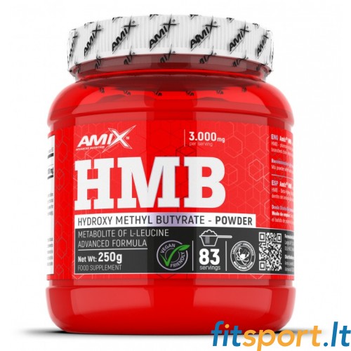 Amix Nutrition HMB pulveris 250 g 