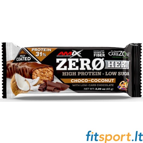 Amix Zero Hero 31% proteīna batoniņš 65 g. 