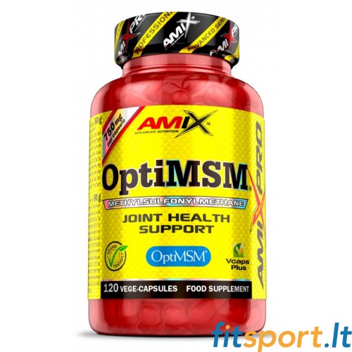 AmixPro® OptiMSM® 120 kaps (labākā, patentētā MSM forma) 