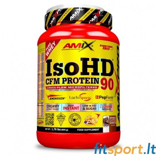 AmixPro IsoHD 90 CFM proteīns 800 g 