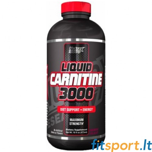 Nutrex šķidrais karnitīns 3000mg 480ml 