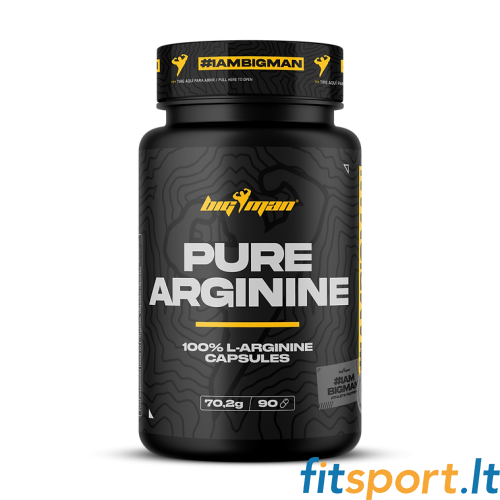 BigMan Pure Arginine 90 vāciņi. 