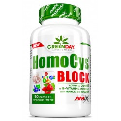 Amix GreenDay HomoCys Block 90 vāciņi.