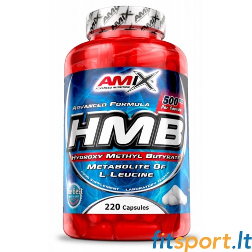 Amix Nutrition HMB 220 vāciņi. 