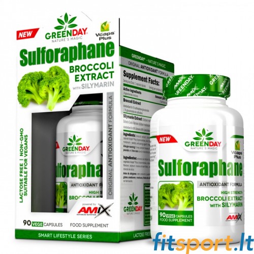 Amix GreenDay Sulforaphane 90 vāciņi. 