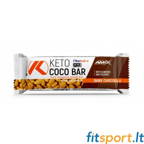 Amix KetoLean Keto goBHB Coco batoniņš 40 g. 