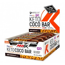 Amix KetoLean Keto goBHB Coco batoniņš 20 x 40 g.