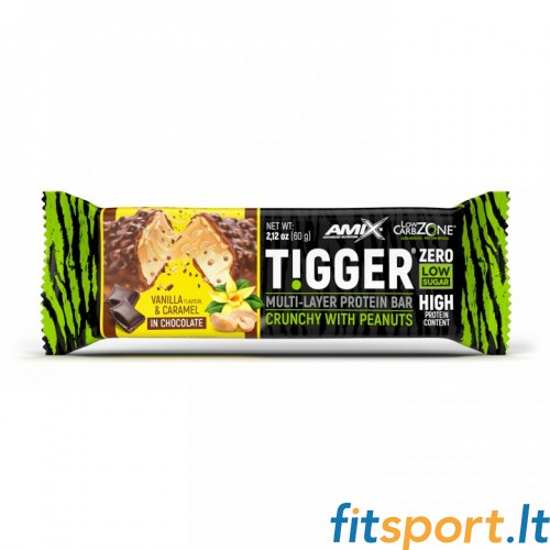 Amix TIGGER® Zero batoniņš proteīna batoniņš 60 g. 