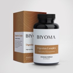 Biyoma Digestion Complex (komplekss gremošanai un zarnu darbībai) 90 kaps.