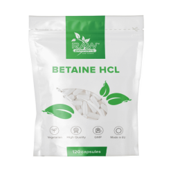 Raw Powders Betaine HCL 120 caps