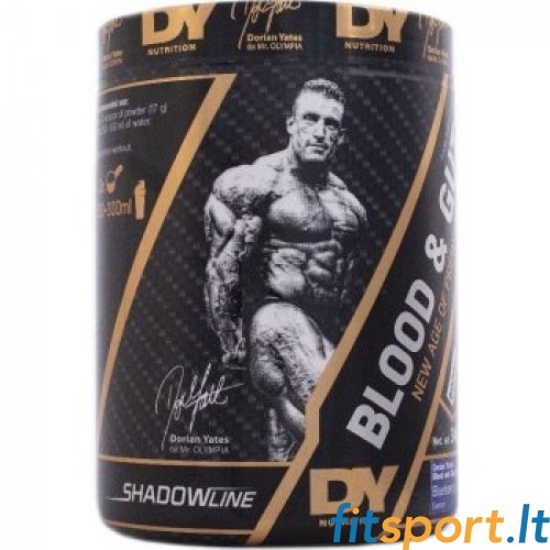 Dorian Yates Blood & Guts (prāts un ķermenis pirms treniņa 380g.) 