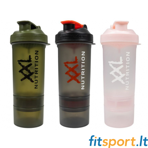 XXL uztura kratītājs SmartShake 3 in 1 600 ml 