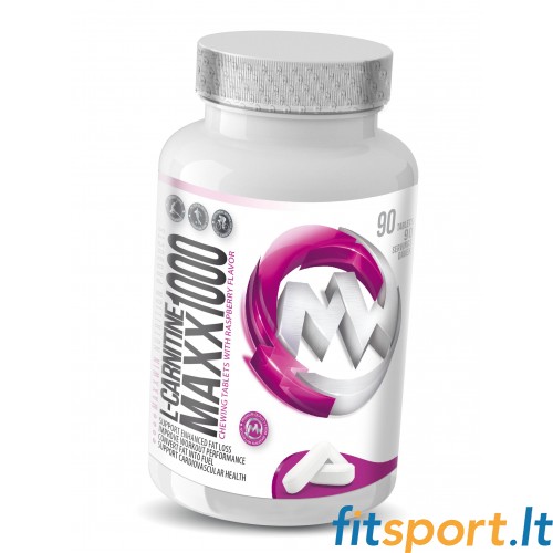 MaxxWin L-Carnitine Maxx 1000 90 tab ķiršu garša 