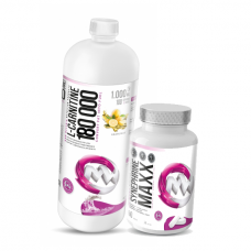 MaxxWin L-Carnitine 180 000 1000 ml + Synephrine Maxx 60 vāciņi.