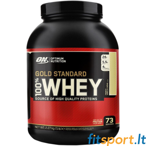 Optimum Nutrition 100% Whey gold Standard 2,27 kg + DĀVANA 